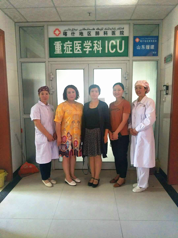 指导喀什肺科医院ICU_副本
