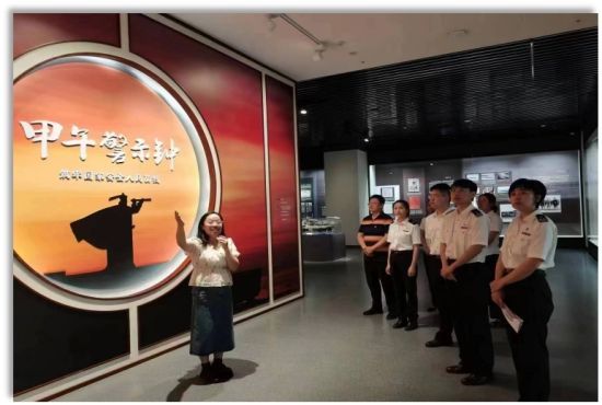 《甲午警示钟》山东大学巡展。