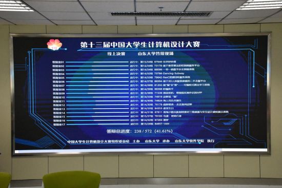 (第13届)中国大学生计算机设计大赛决赛第一场线上答辩赛务工作在山东大学顺利开展。 (第13届)中国大学生计算机设计大赛决赛第一场线上答辩赛务工作在山东大学顺利开展。